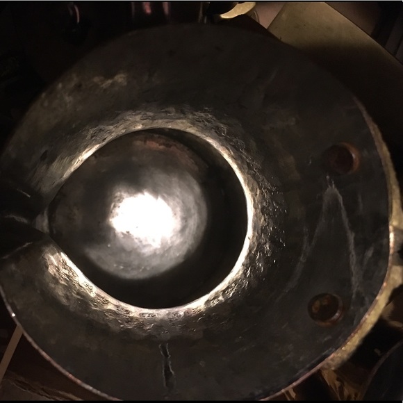 Brass Antique Set of 3 Arabic Coffee Pots - Picture 8 of 9